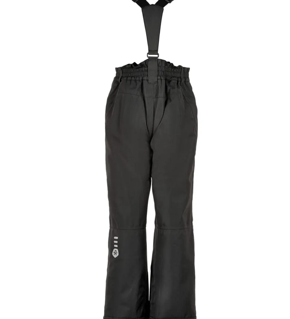 Color Kids Skibukser m. Seler - Sort