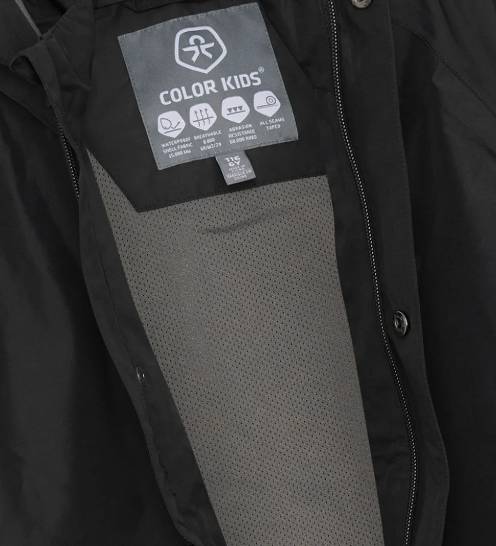 Color Kids Sommerjakke - Sort