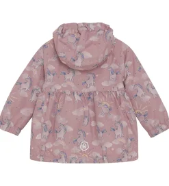 Color Kids Sommerjakke - Woodrose m. Enhjørninger
