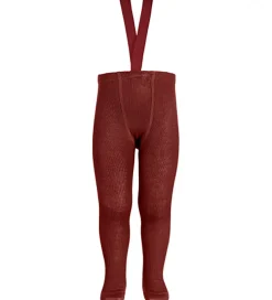 Condor Strømpebukser m. Seler - Uld/Akryl - Granet