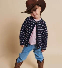 Copenhagen Colors Cardigan - Uld - Strik - Merino Heats - Navy