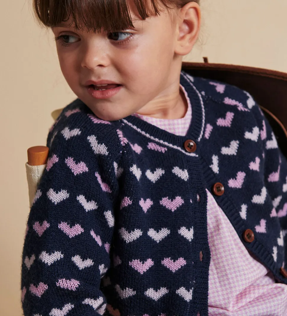 Copenhagen Colors Cardigan - Uld - Strik - Merino Heats - Navy