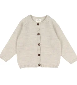 Copenhagen Colors Cardigan - Uld - Pale Cream Melange