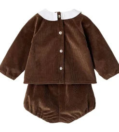 Copenhagen Colors Sæt - Bluse/Bloomers - DK. Brown Comb