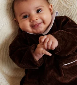 Copenhagen Colors Sæt - Bluse/Bloomers - DK. Brown Comb