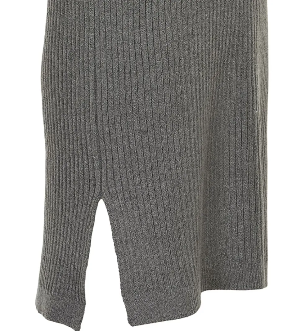 Cost:Bart Vest - Strik - Penny - Gråmeleret