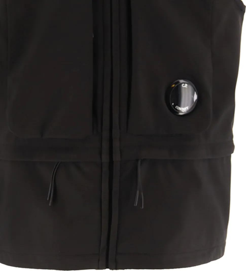 C.P. Company Softshellvest - Sort