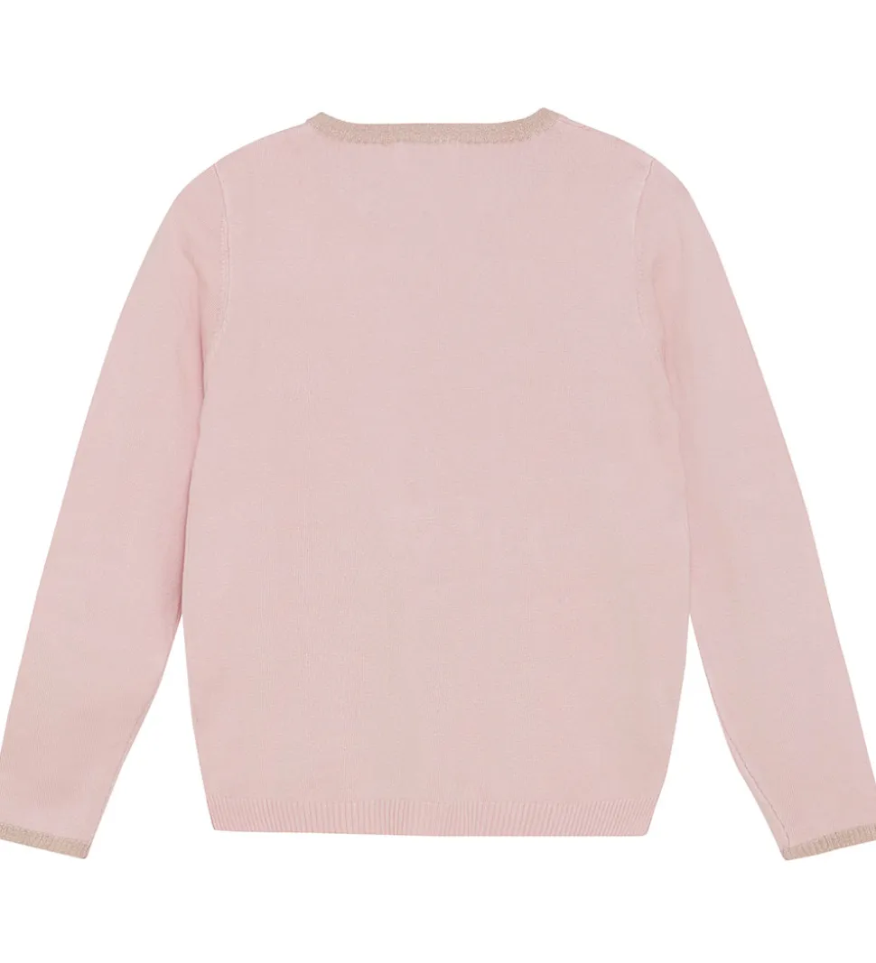 Creamie Cardigan - Pointelle - Strik - Lotus