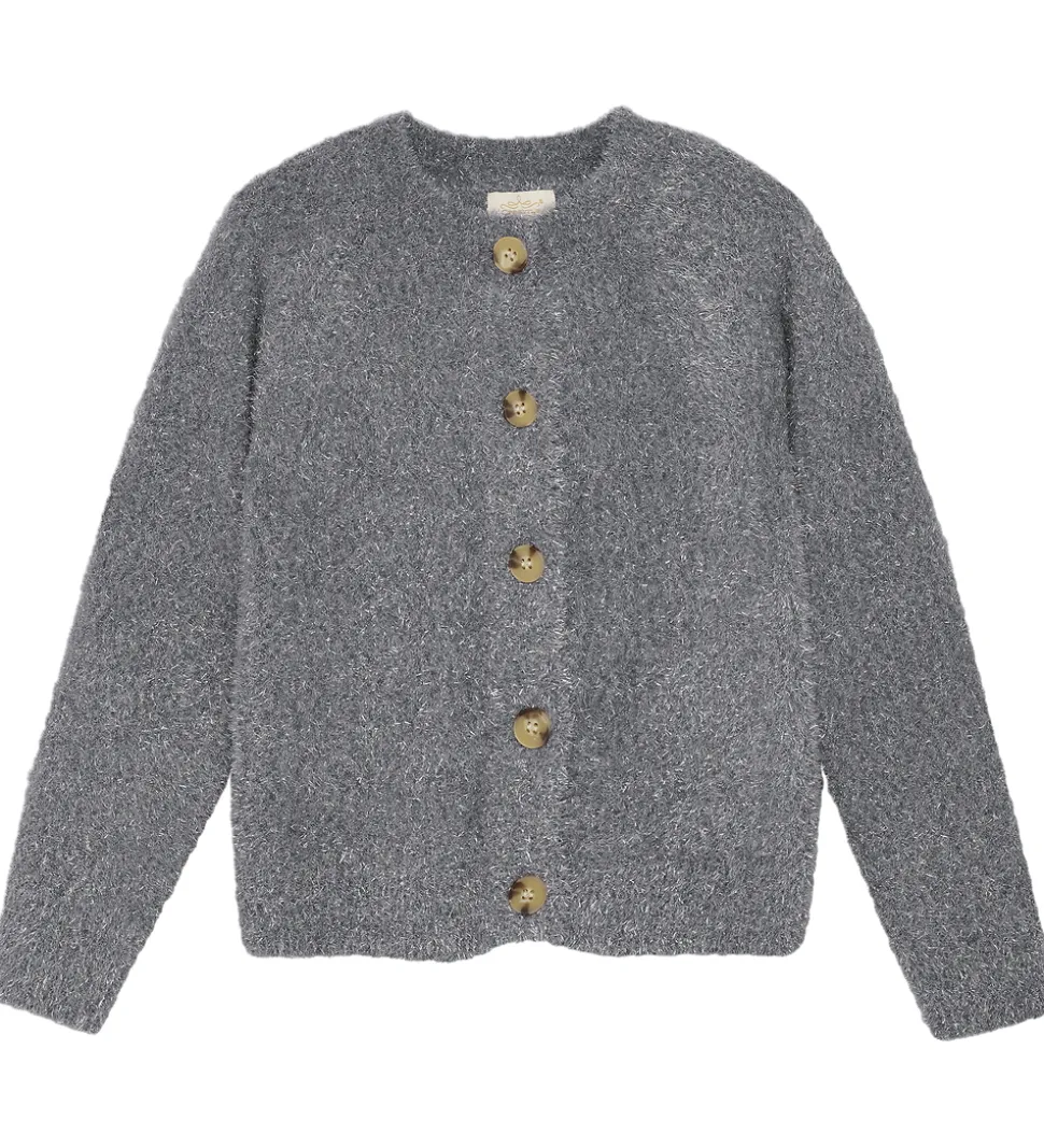 Creamie Cardigan - Strik - Glitter - Iron Gate