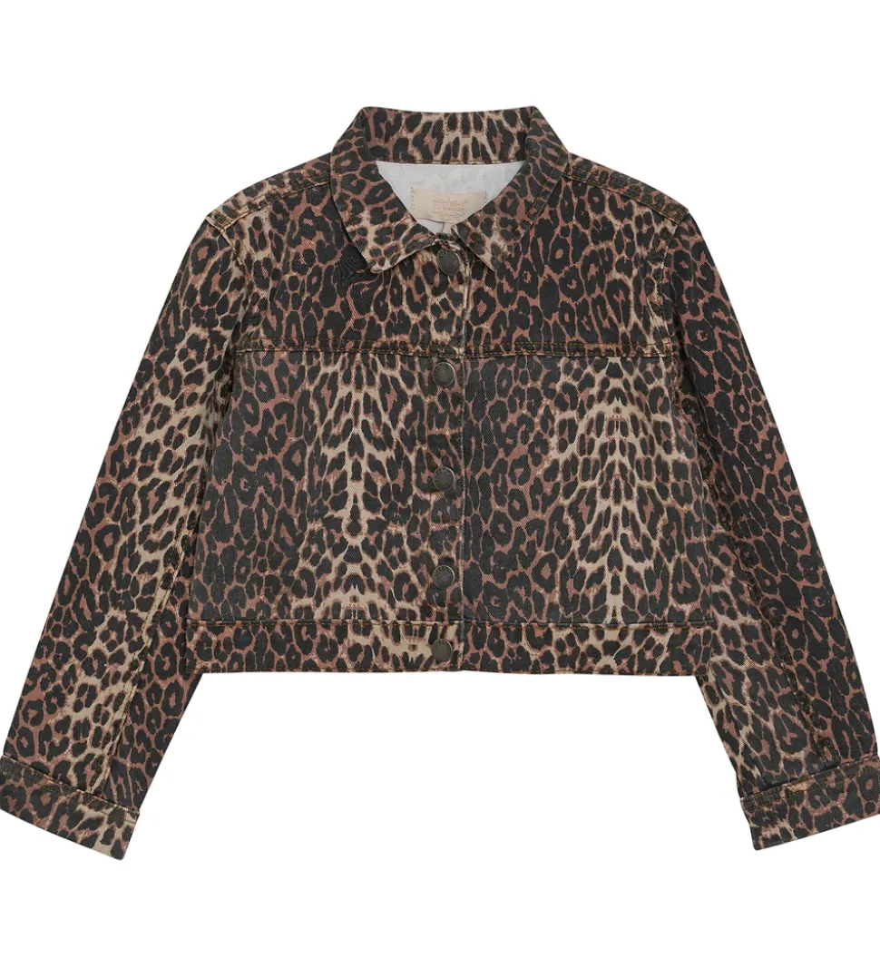 Creamie Denimjakke - Brown Leo