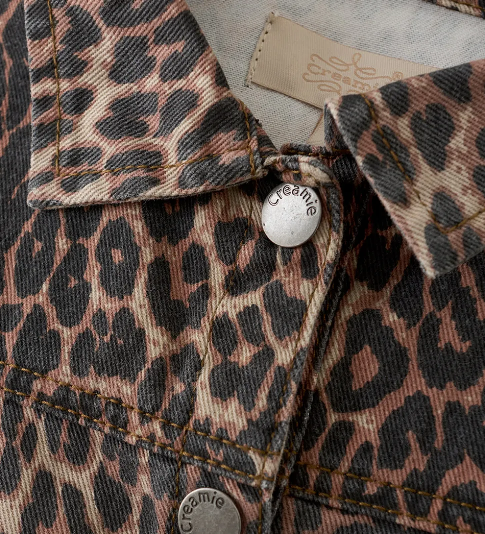 Creamie Denimjakke - Brown Leo