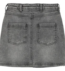 Creamie Nederdel - Light Grey Denim