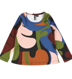 Danefæ Bluse - Bomuld/Viskose - Danenaya Interlock - Black Trops