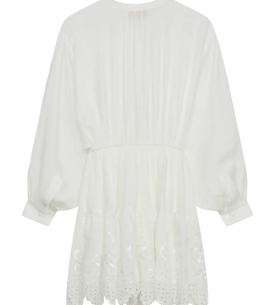 Designers Remix Kjole - Vera Broderie Short - Cream