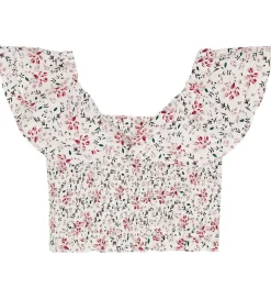 Designers Remix Top - Sandrine - White Flower Print