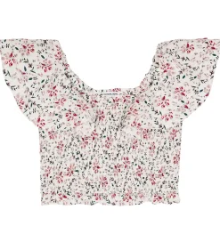 Designers Remix Top - Sandrine - White Flower Print