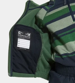 Didriksons Fleecejakke - Muskot - Pine Green