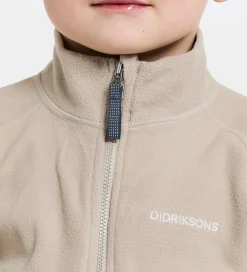 Didriksons Fleecejakke - Monte - Beach Beige