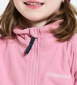 Didriksons Fleecejakke - Monte - Light Heather Pink