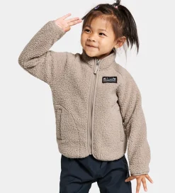 Didriksons Fleecejakke - Teddy - Gibbs - Beach Beige