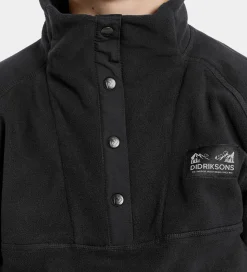 Didriksons Fleecetrøje - Yokto - Sort