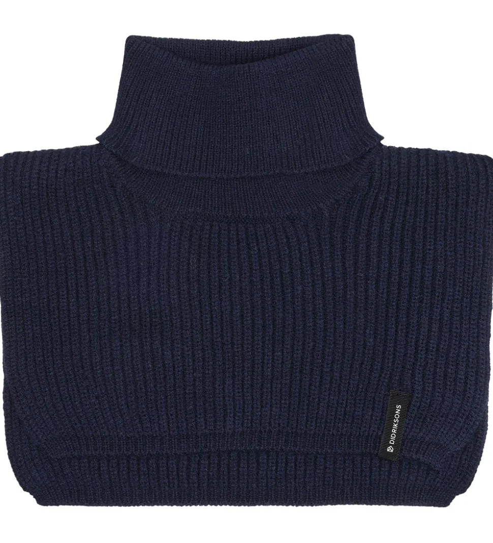 Didriksons Halsedisse - Strik/Rib - Delfinen - Navy