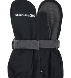 Didriksons Luffer m. Fleece - Biggles Zip - Sort m. Lynlås