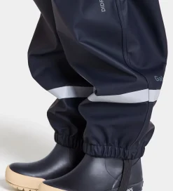Didriksons Regnbukser m. Seler - PU - Plaskeman - Navy