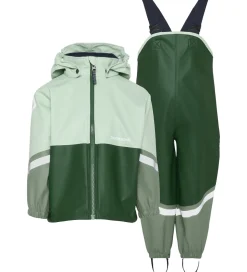 Didriksons Regntøj m. Seler - Waterman - PU - Pine Green