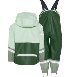 Didriksons Regntøj m. Seler - Waterman - PU - Pine Green