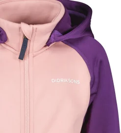 Didriksons Softshelljakke m. Fleece - Corin - Dusty Pink