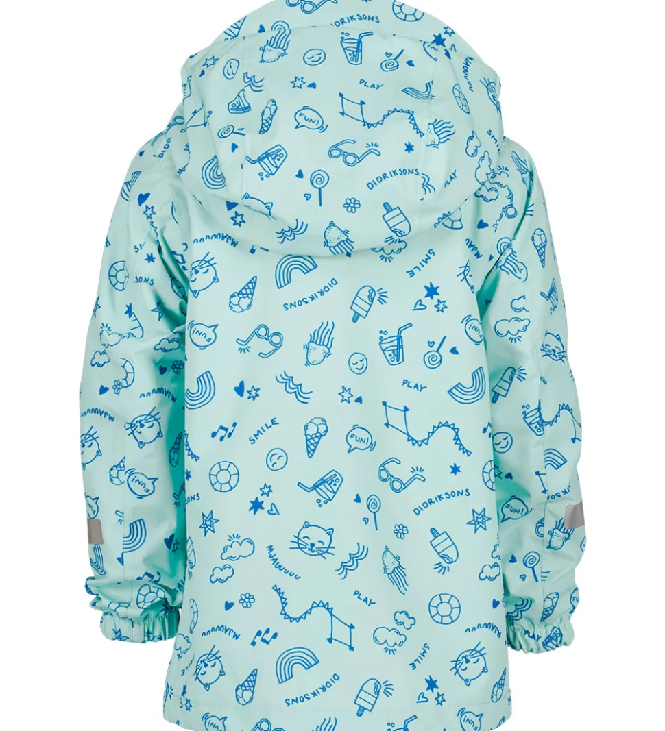 Didriksons Sommerjakke - Norma - Doodle Pale Mint