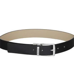 Emporio Armani Bælte - Vendbar - Sort/Beige