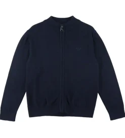 Emporio Armani Cardigan - Akryl/Uld - Navy