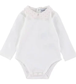 Emporio Armani Sparkedragt/Body l/æ - Hvid/Rosa m. Logoer