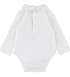 Emporio Armani Sparkedragt/Body l/æ - Hvid/Rosa m. Logoer