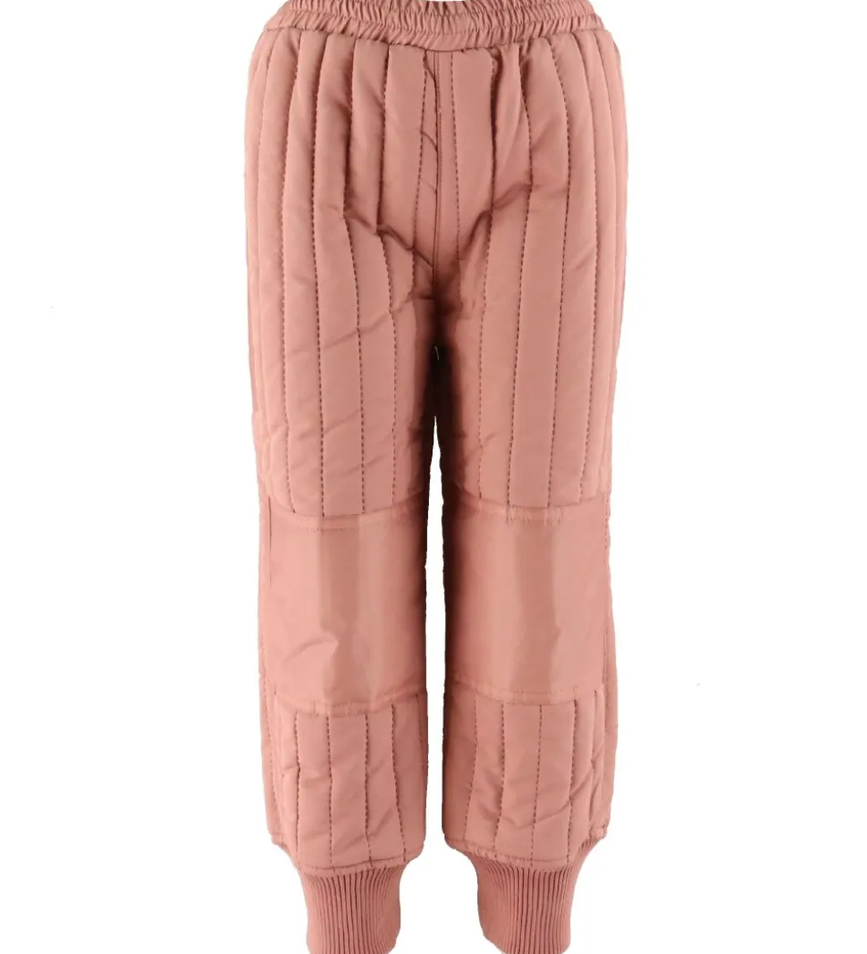 En Fant Termotøj - Old Rose m. Flæser