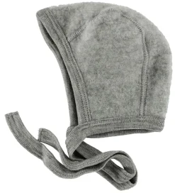 Engel Babyhjelm - Uld - Gråmeleret