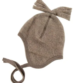 Engel Babyhjelm - Uld - Meleret Valnød