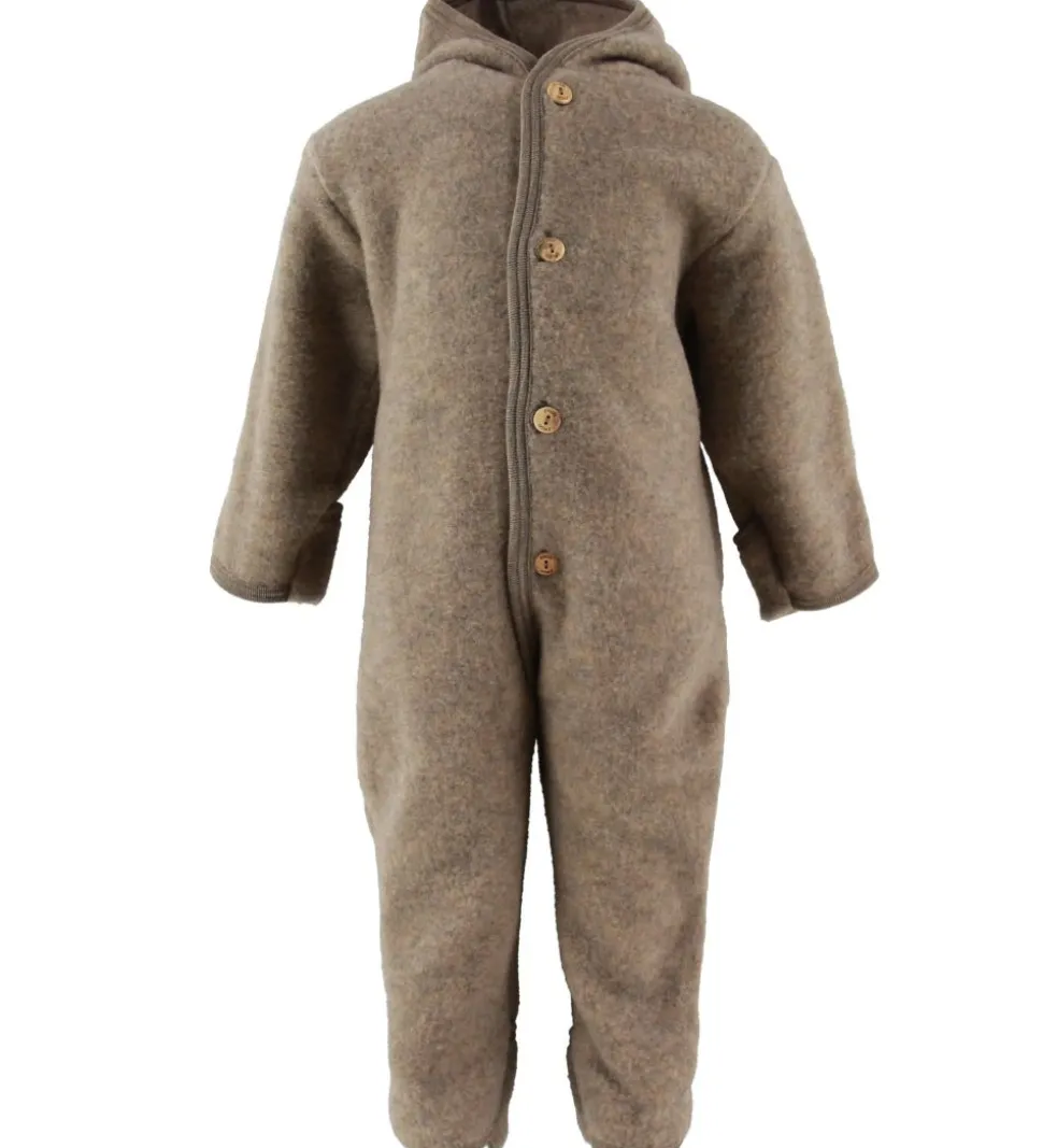 Engel Køredragt - Uld - Meleret Valnød