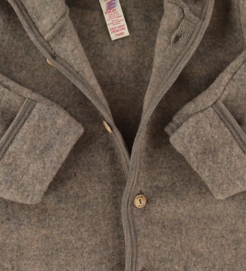 Engel Køredragt - Uld - Meleret Valnød