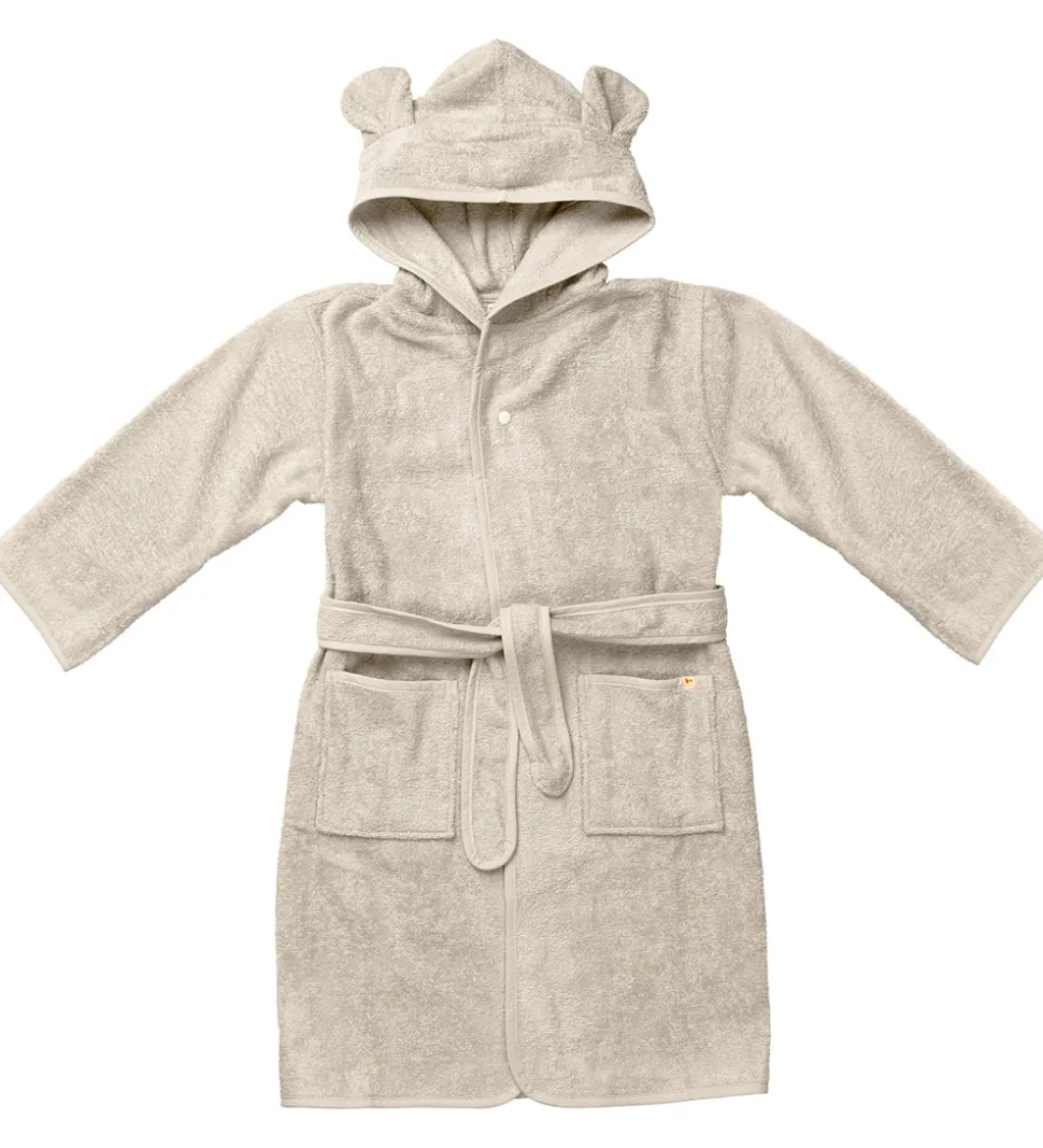 Fabelab Badekåbe - Bjørn - Beige