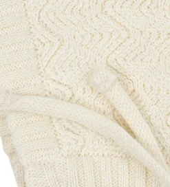 Fanga Fontana Babyhjelm - Strik - Venti - Antique White