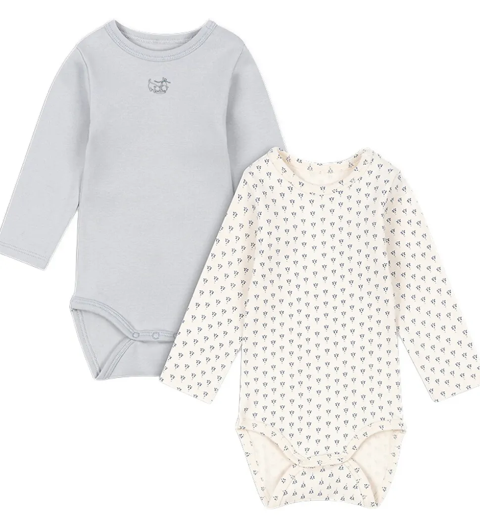 Fanga Fontana Bodyer l/æ - Modal - Bello - 2-pak - Blue Mix