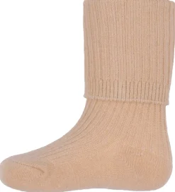 Fanga Fontana Strømper - Uld - Rib - Lana - Cameo Rose