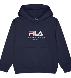Fila Hættetrøje - Benna - Black Iris m. Logo