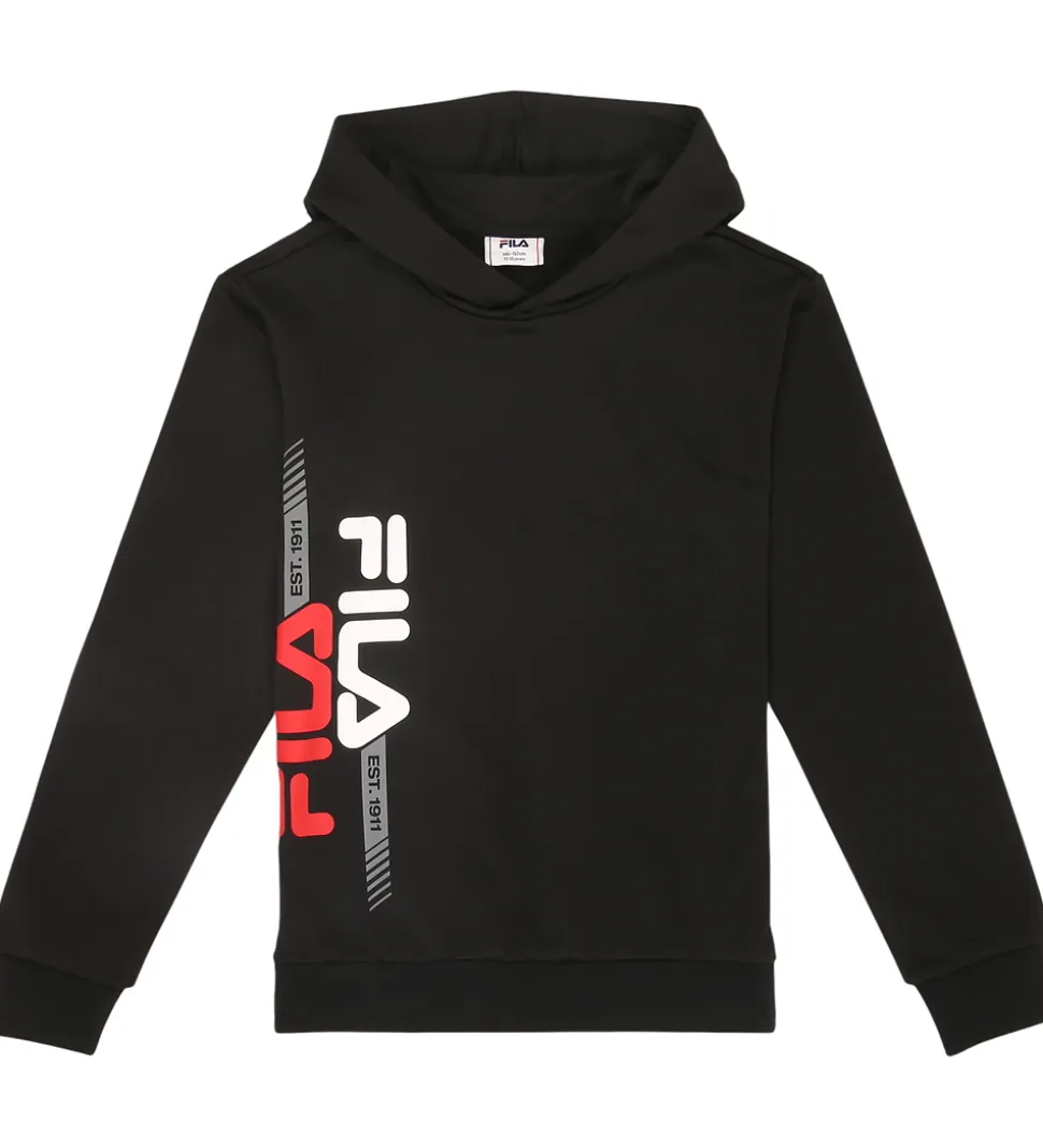 Fila Hættetrøje - MoriMondo - Sort m. Logo