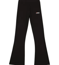 Fila Leggings - Mariette Flared - Sort m. Logo