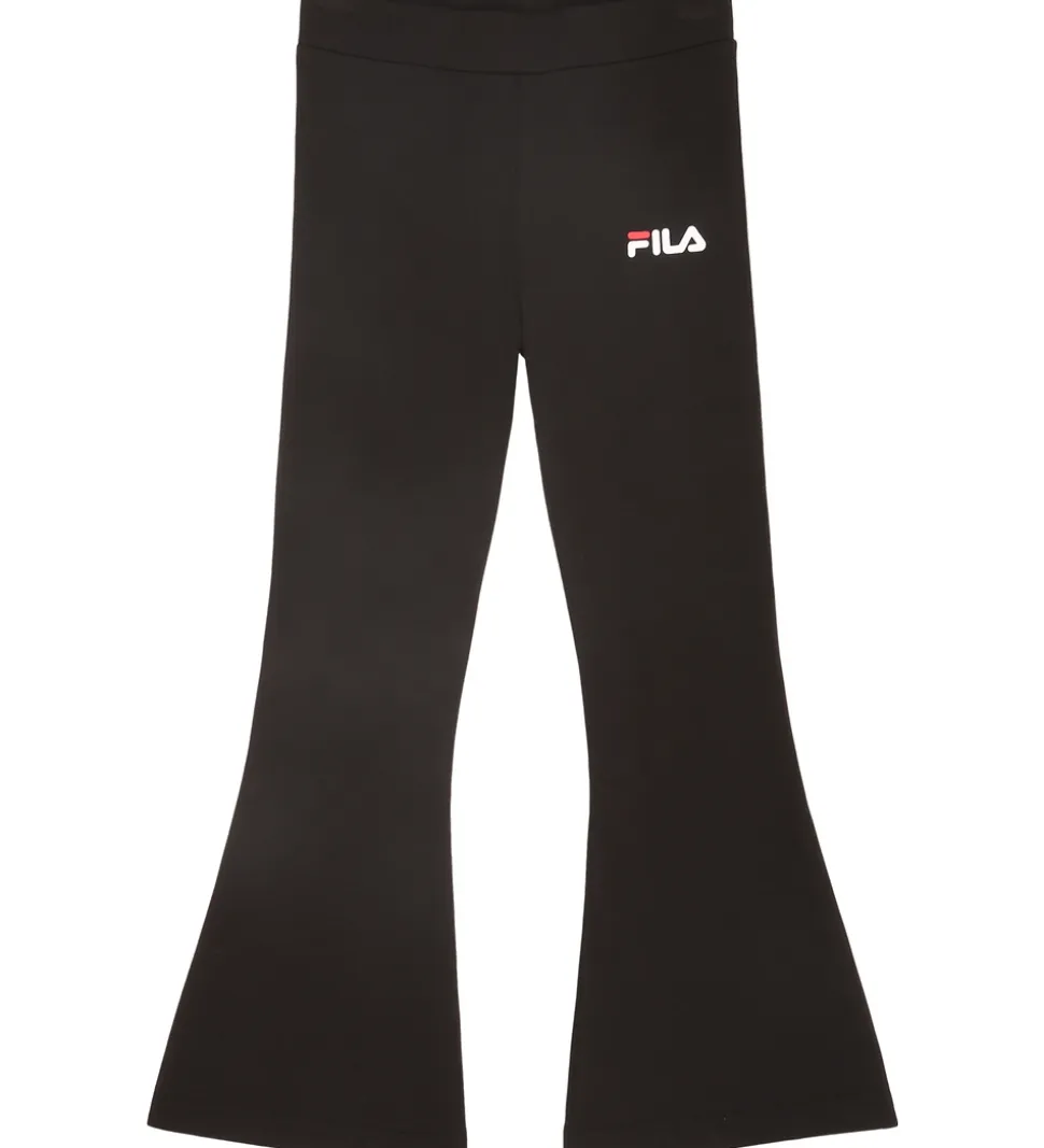 Fila Leggings - Ottini Flared - Sort m. Logo