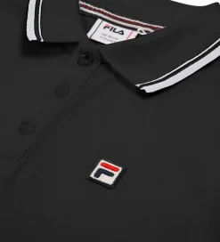Fila Polo - Piqué - Biella - Sort m. Logo
